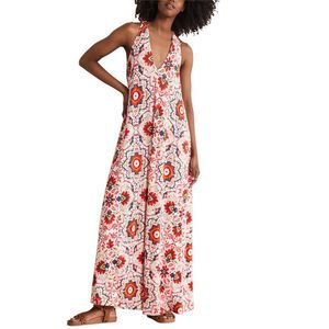 Boden Womens  V-Neck Jersey Maxi Dress